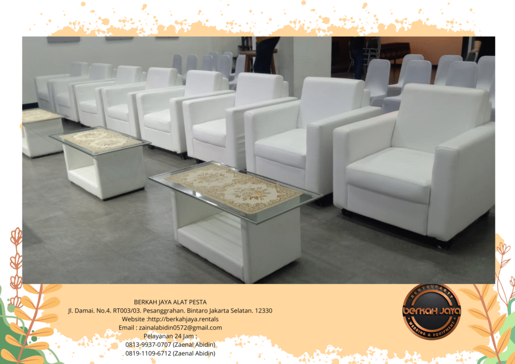Sewa Sofa Single Seater Daerah Jakarta Barat Kualitas Premium