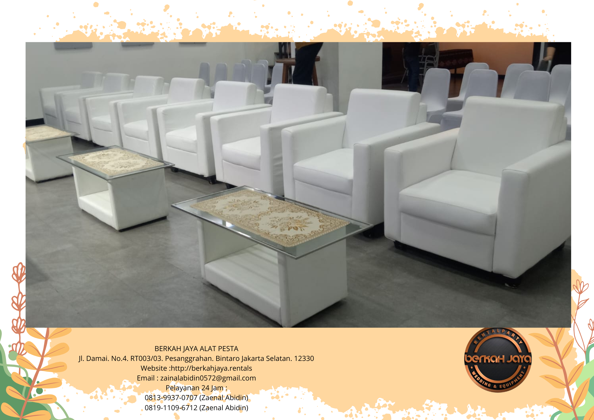 Sewa Sofa Single Seater Daerah Jakarta Barat Kualitas Premium