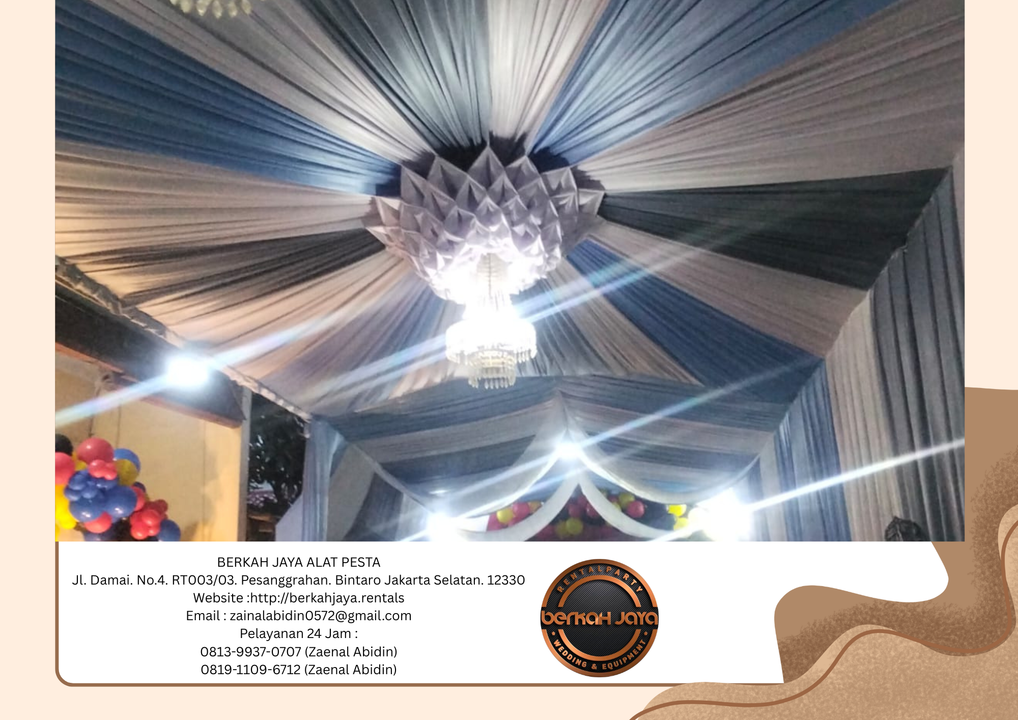Pusat Sewa Tenda Kokoh Dan Aman Aneka Model Dekorasi Jakarta Selatan