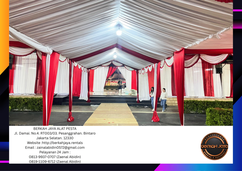 Sewa Tenda Syukuran Pengajian Ulang Tahun Event Dan Wedding Jakarta Selatan