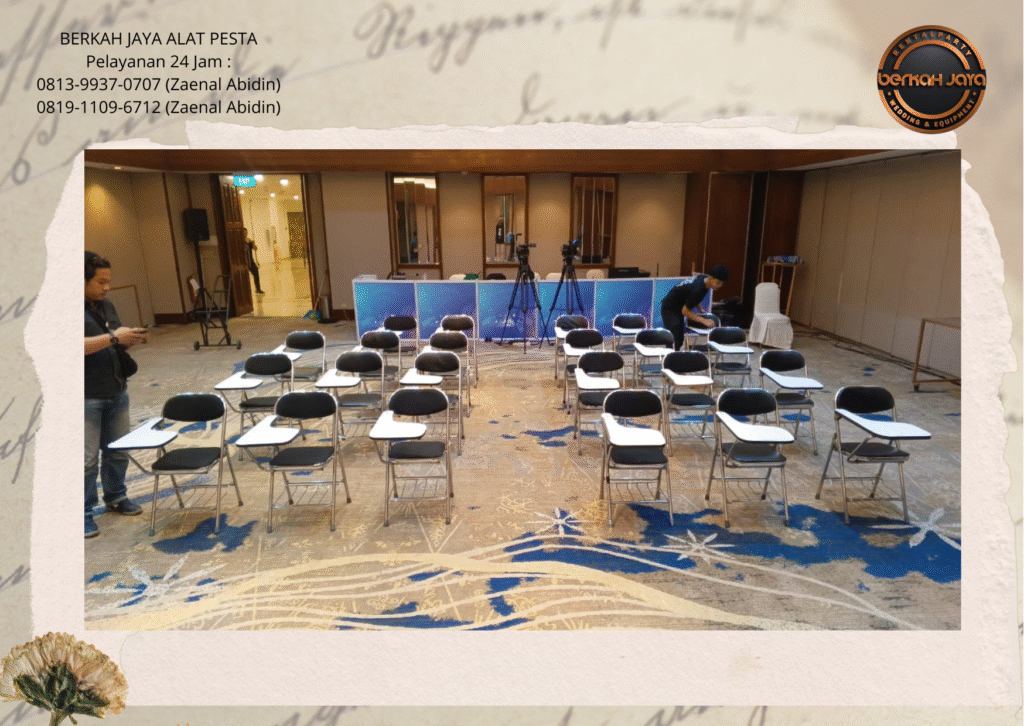 Jasa Sewa Kursi Kuliah Stainless Depok