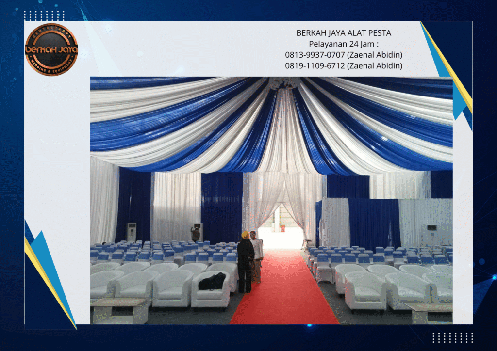 Rental Tenda Dan sofa Putih Daerah Jakarta