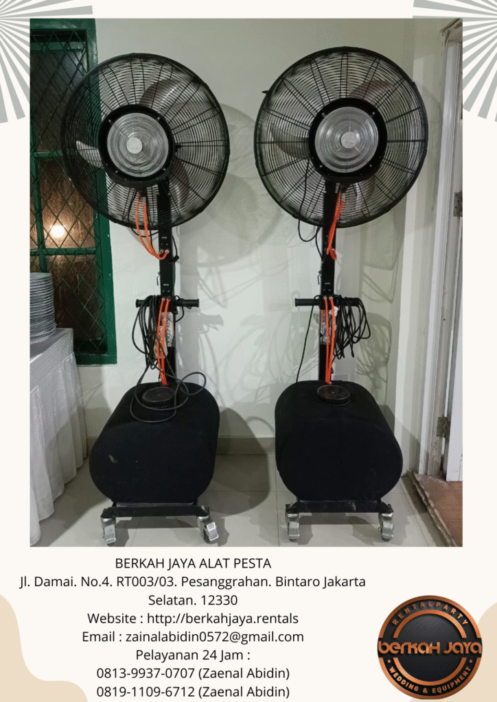Sewa Misty Fan Blower Daerah Jakarta Barat Harga Murah