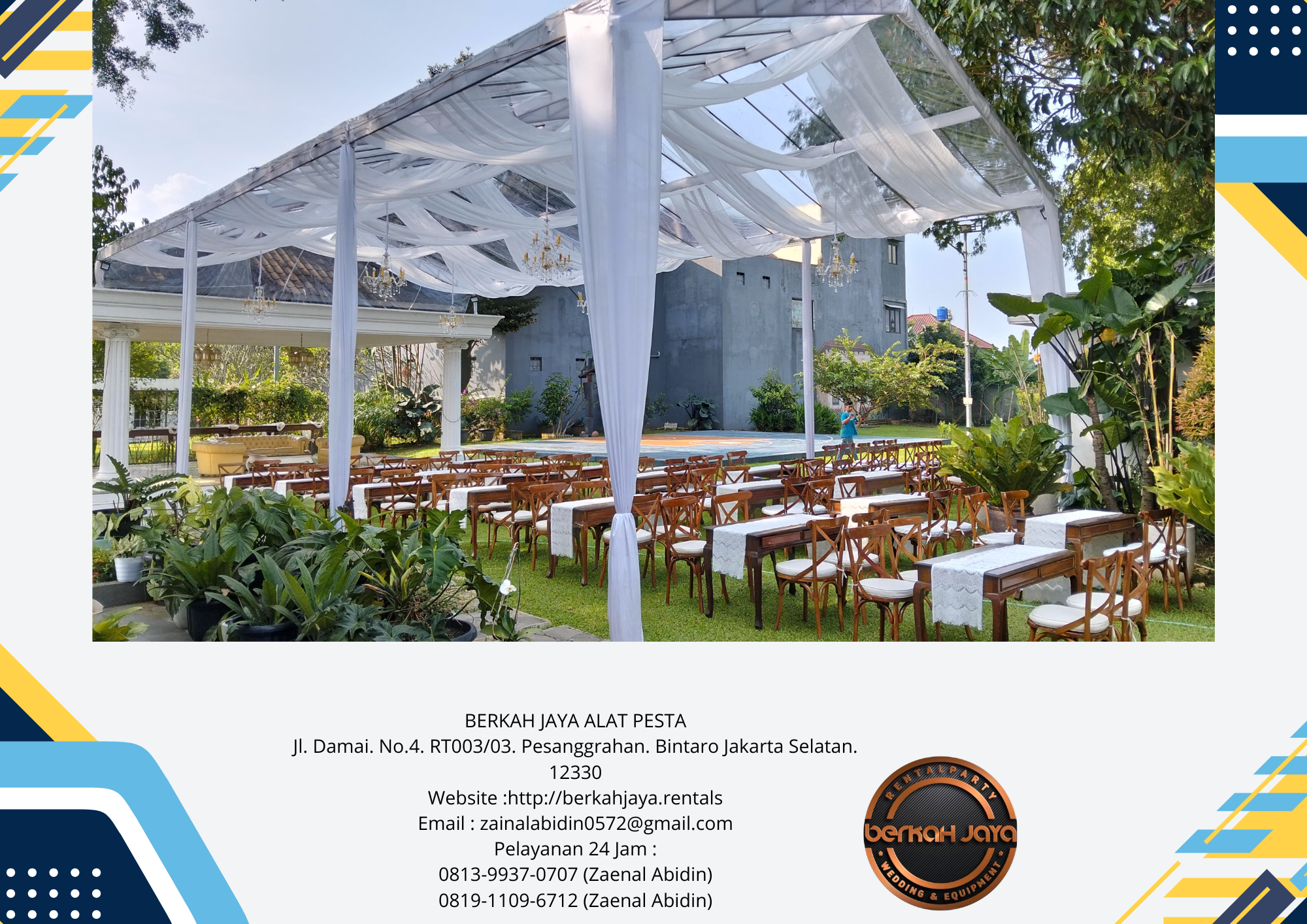 Sewa Tenda Syukuran Pengajian Ulang Tahun Event Dan Wedding Jakarta Selatan