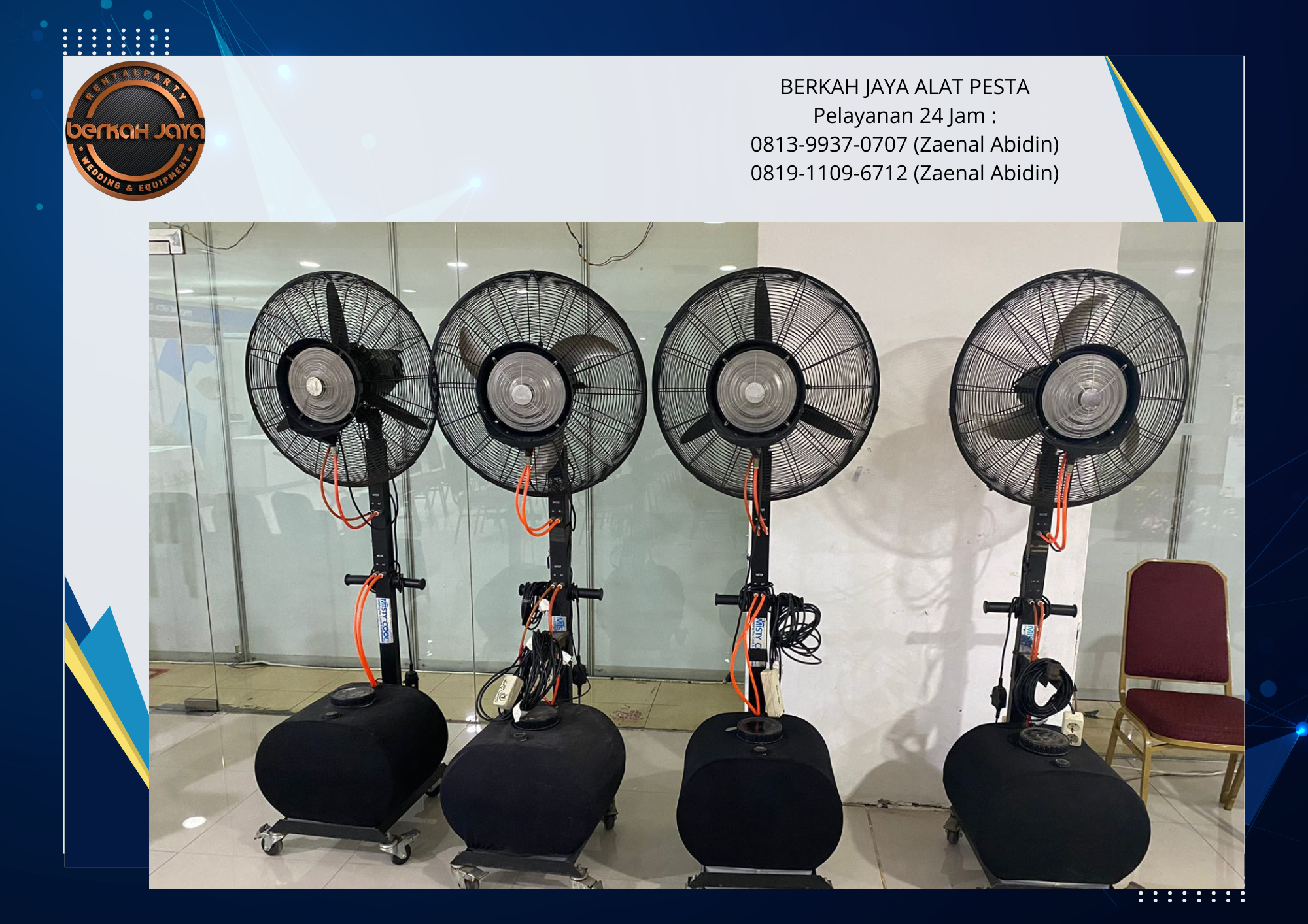 Rental Kipas Uap Air Misty Cool Jakarta Selatan
