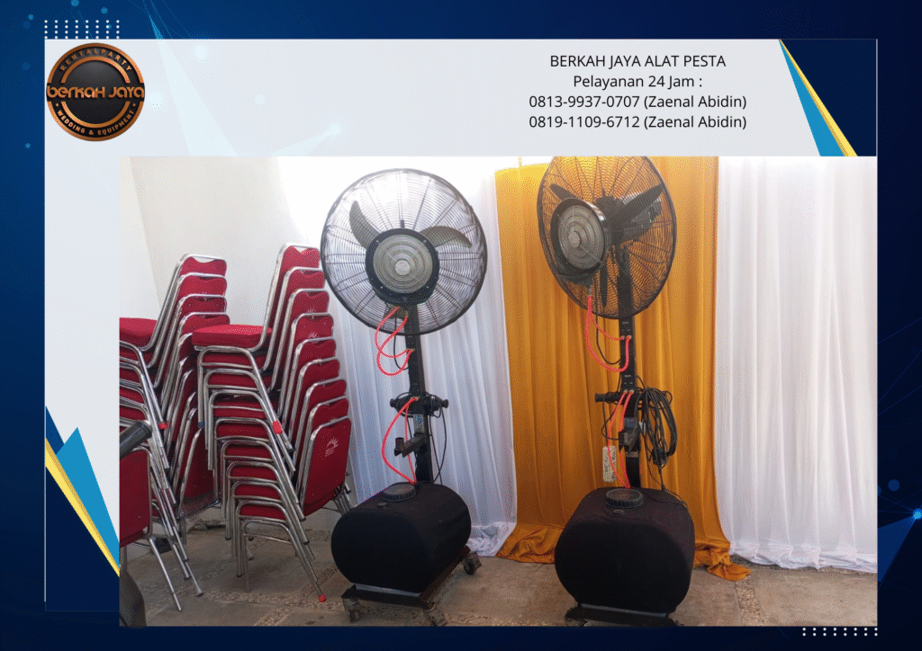 Rental Kipas Uap Air Misty Cool Jakarta Selatan