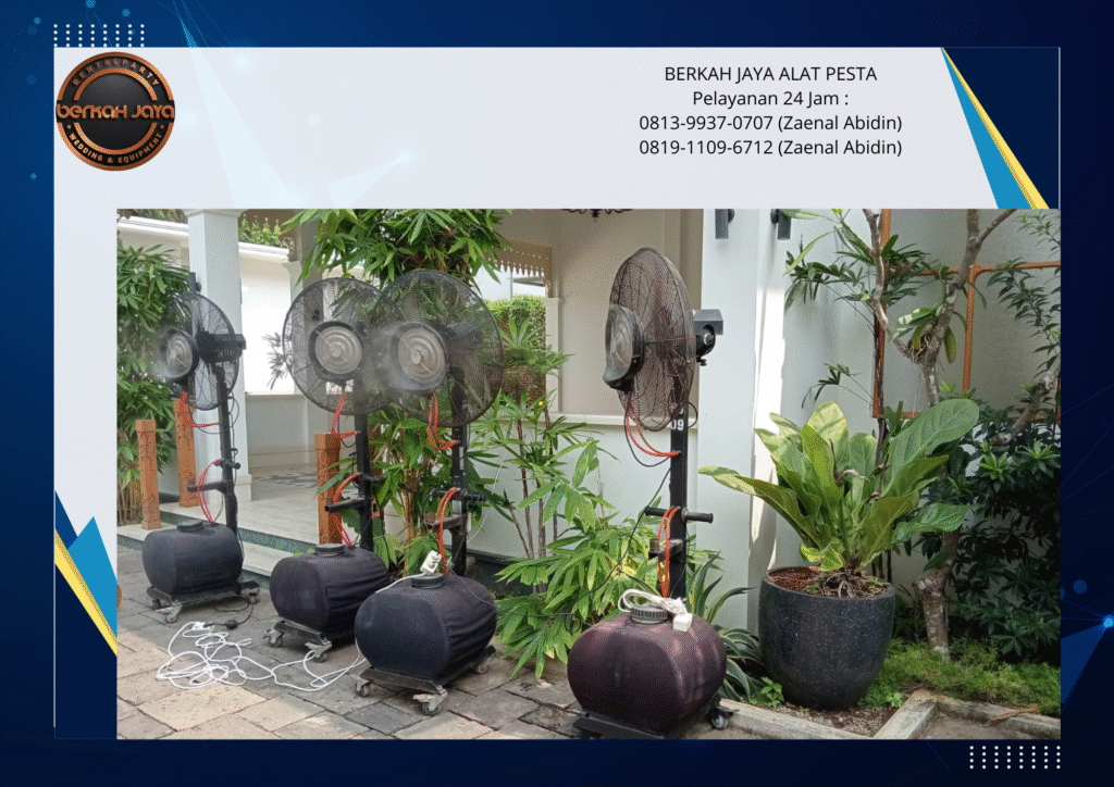Rental Kipas Uap Air Misty Cool Jakarta Selatan