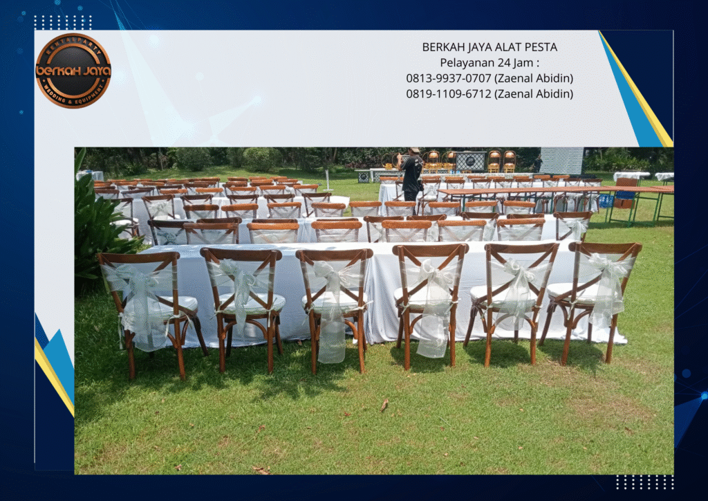 Pusat Sewa Crossback Chairs Di Kalibata Jakarta Selatan