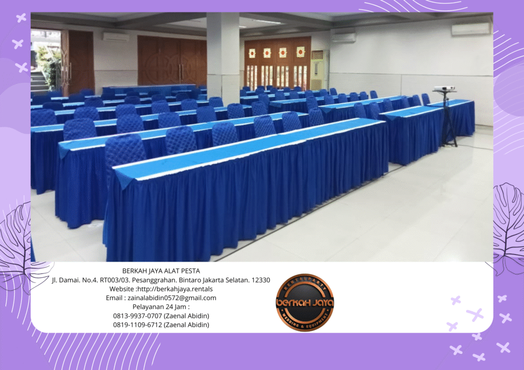 Pusat Sewa Meja Murah Berkualitas Jakarta Selatan