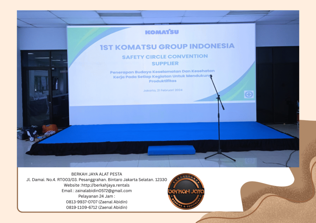 Sewa Backdrop Panggung Karpet Meja Kursi Jakarta Selatan