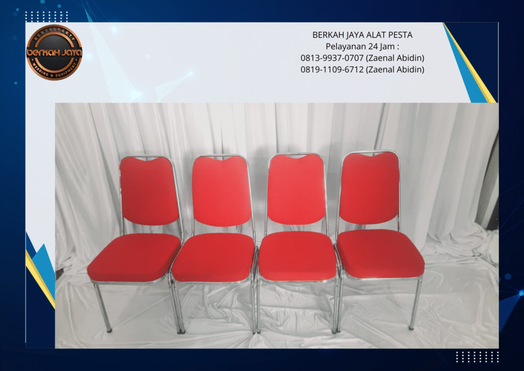 Rental Kursi Susun Stainless Bogor
