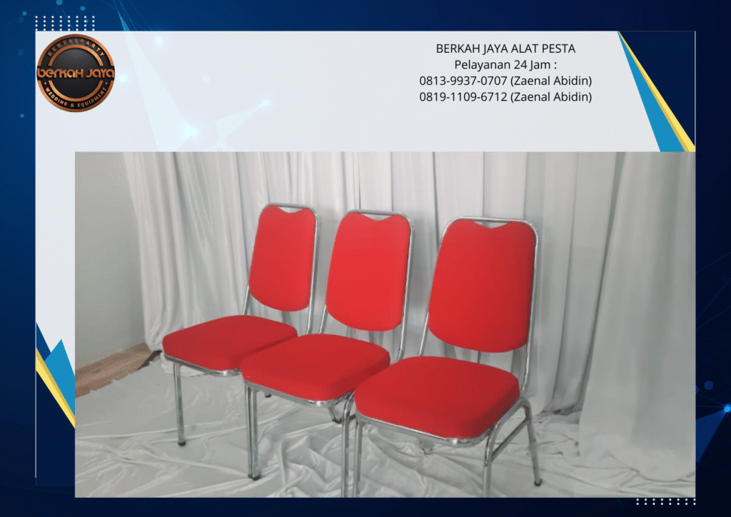 Rental Kursi Susun Stainless Bogor