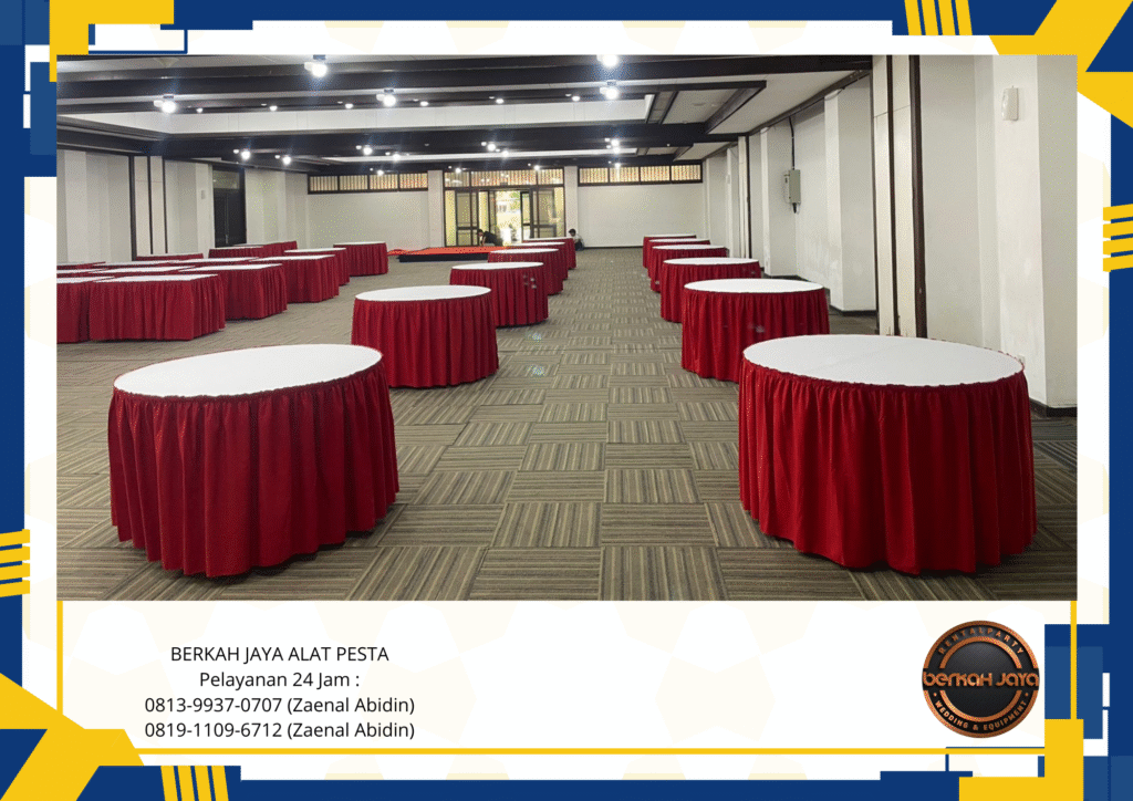 Rental Round Table Besar Sedang Dan Kecil Jakarta Selatan