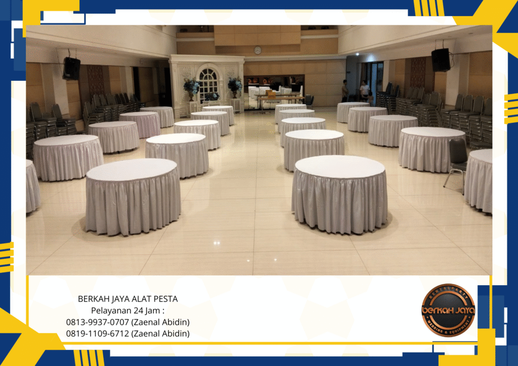 Rental Round Table Besar Sedang Dan Kecil Jakarta Selatan
