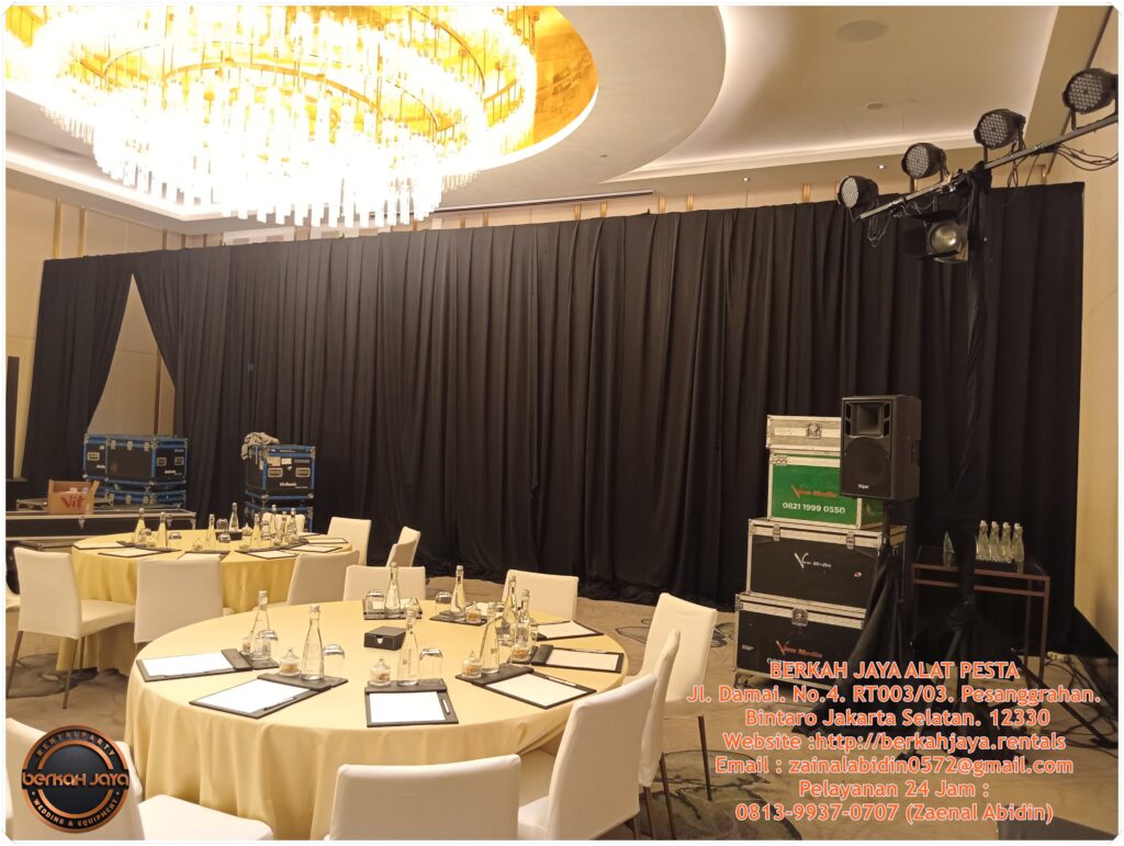 Rental Karpet Dan Tirai Hitam Jakarta Selatan