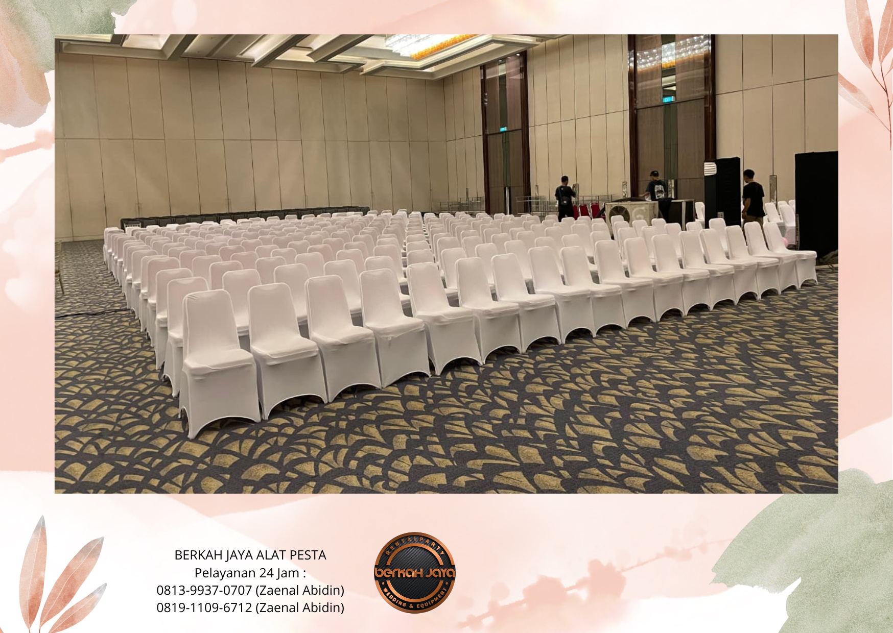 Pusat Sewa Kursi Susun Full Cover Bintaro Tangerang