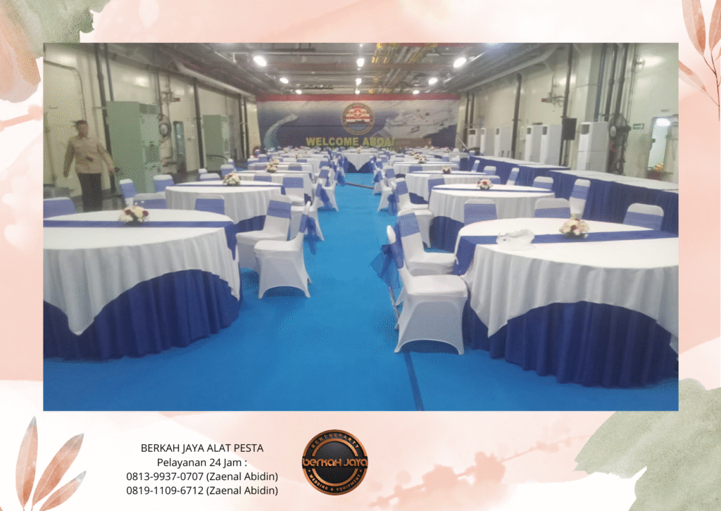 Sewa Meja Bundar Area Jakarta Selatan Untuk Beragam Acara Event