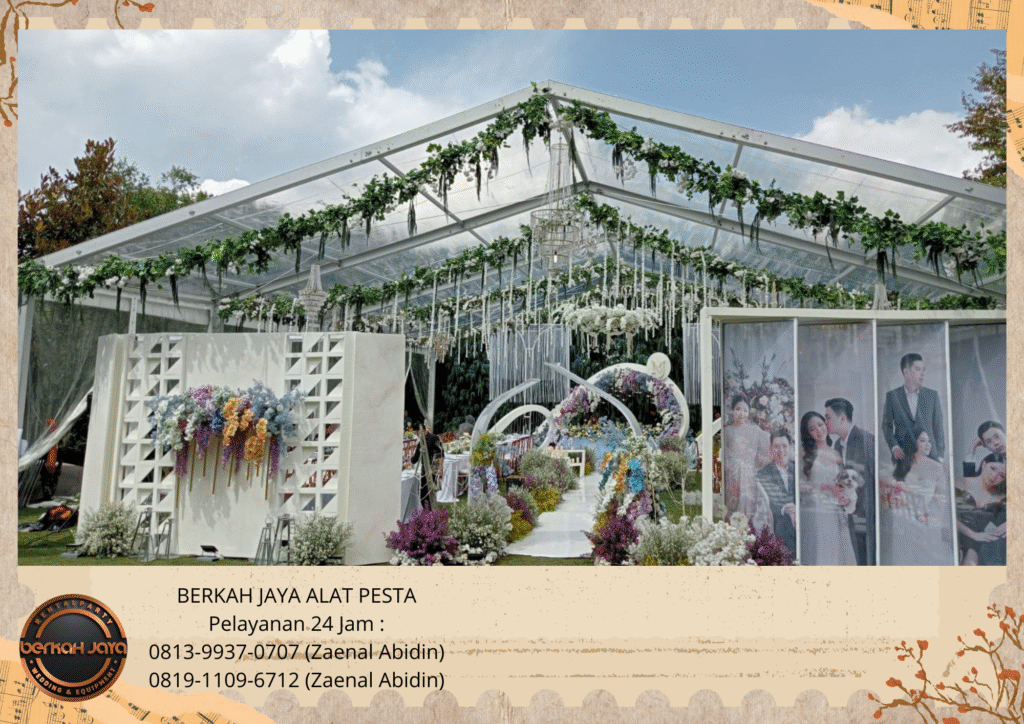 Jasa Sewa Tenda Wedding Beragam Model Dekorasi Terbaru Di Bogor