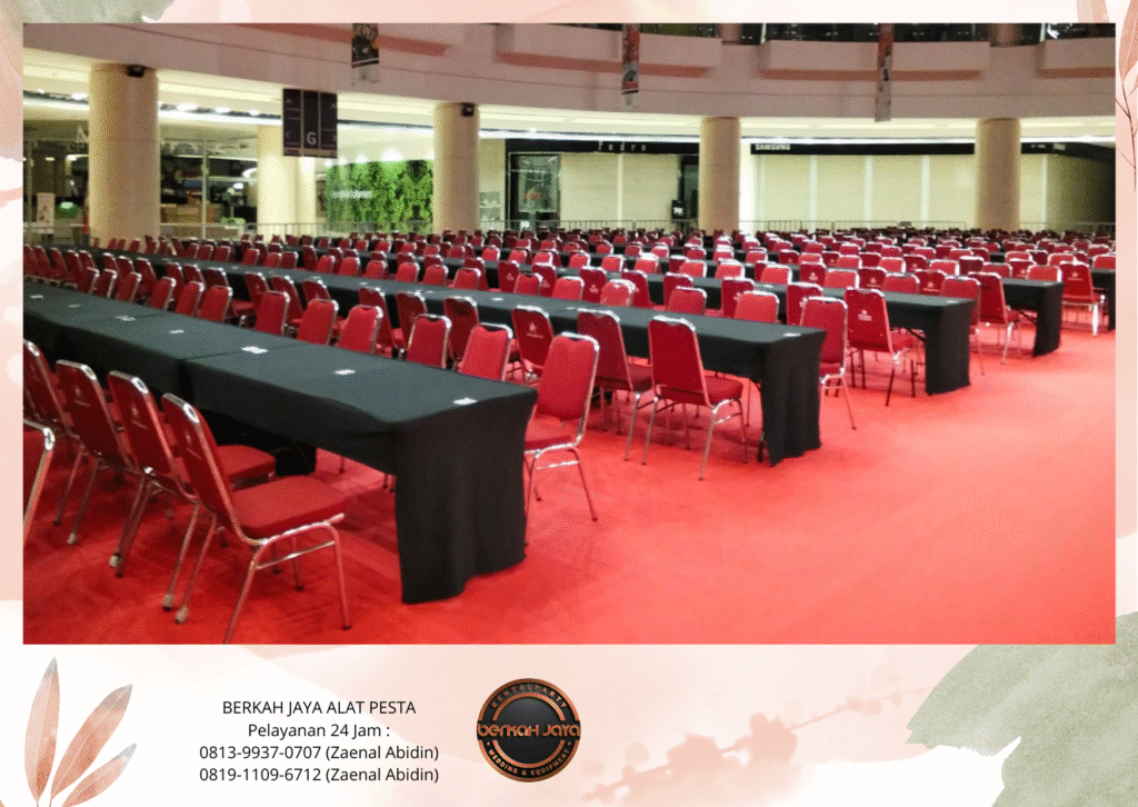 Sewa Kursi Dan Meja Event Mall Alam Sutra Jakarta