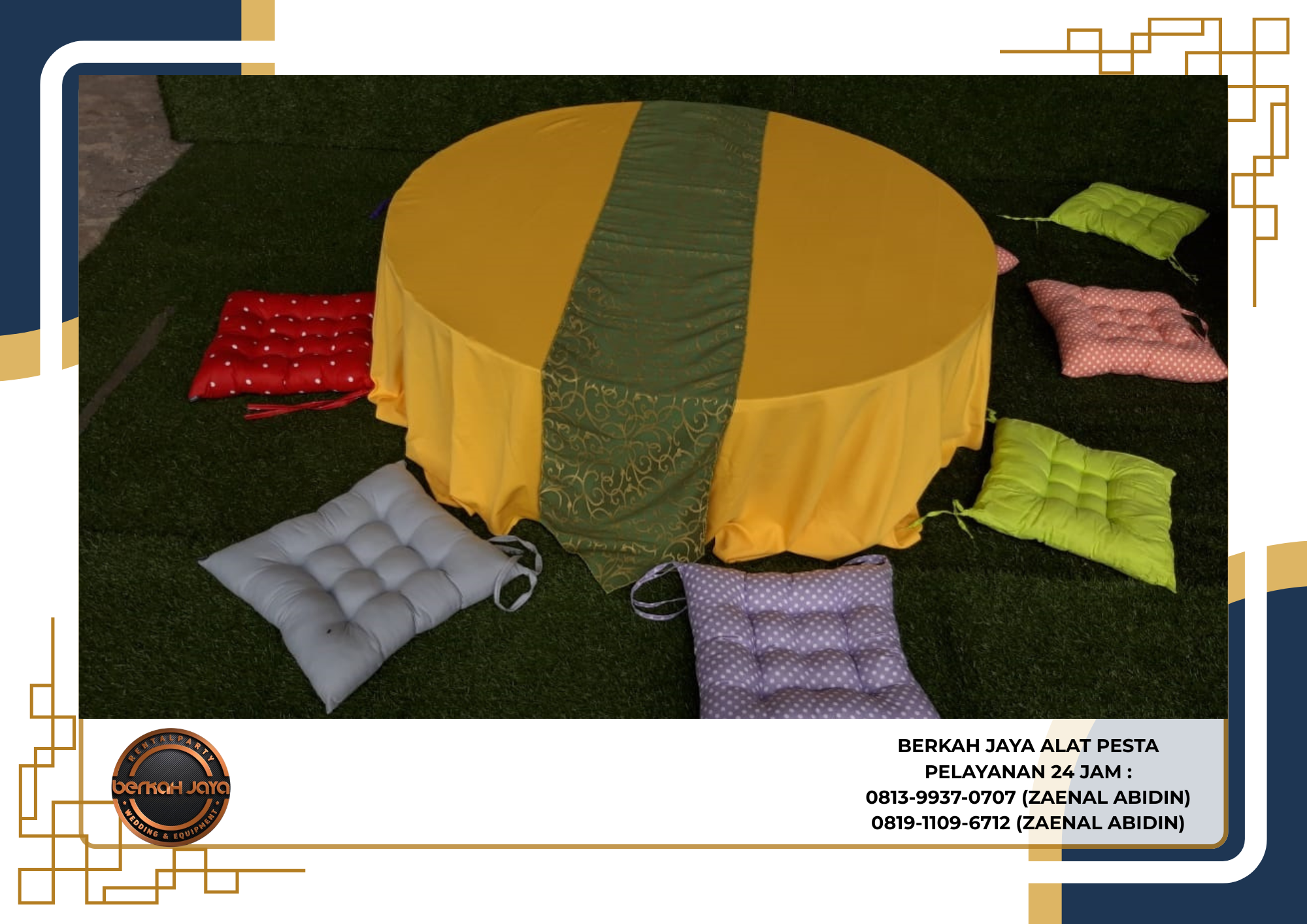 Sewa Meja Lesehan Untuk Beragam Event Area Jakarta Selatan