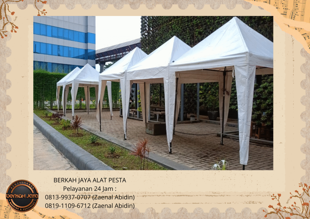 Sewa Tenda Bazar Di Area Tangerang Ready Stok Banyak