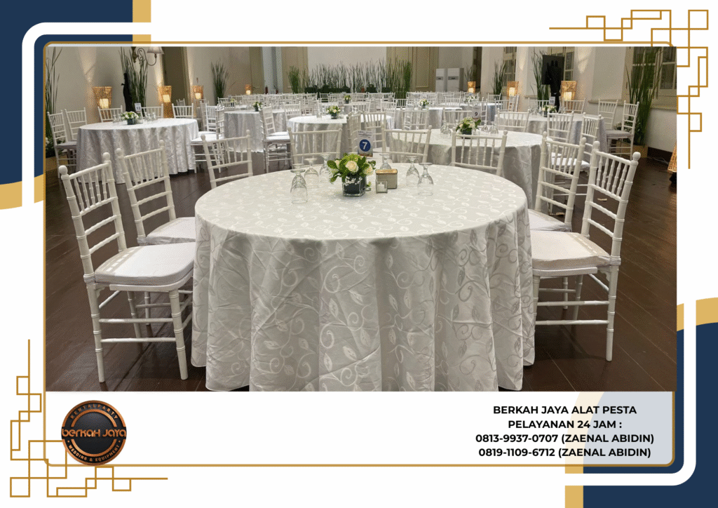 Vendor Sewa Kursi Dan Meja Berkualitas Di Jakarta Selatan