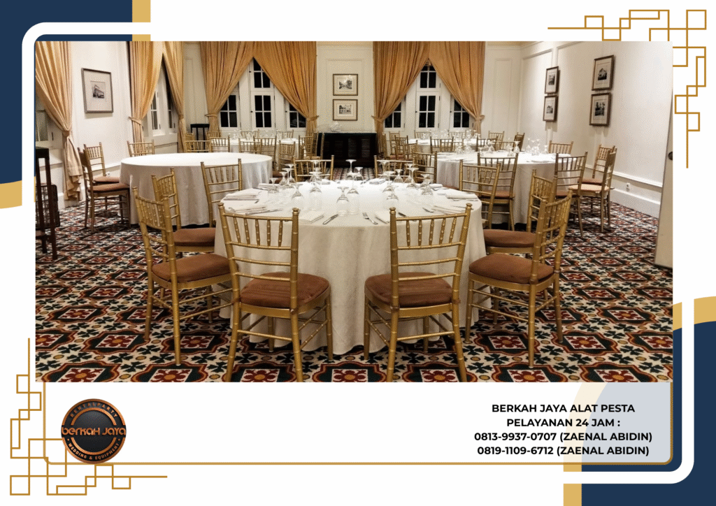 Vendor Sewa Kursi Dan Meja Berkualitas Di Jakarta Selatan