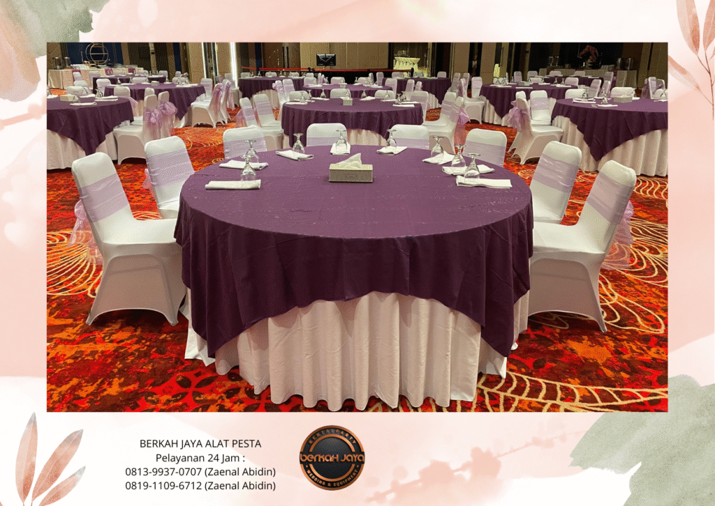 Vendor Sewa Meja Kotak Bundar Dan Kursi Futura Jakarta Selatan