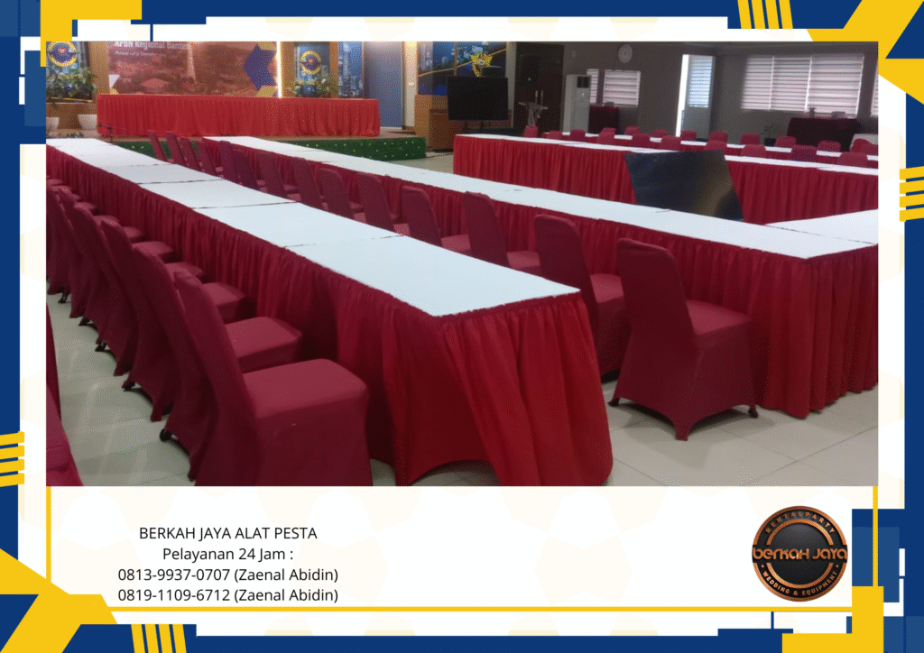 Vendor Sewa Meja Kotak Bundar Dan Kursi Futura Jakarta Selatan