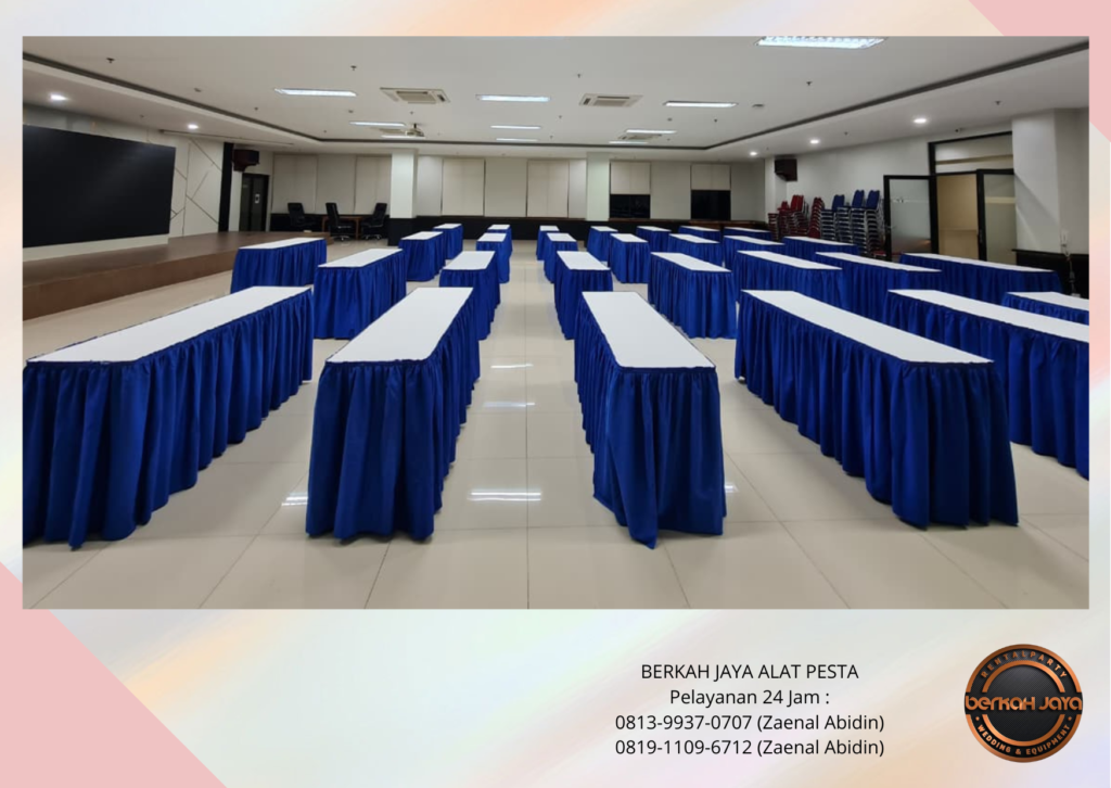 Rental Meja Kotak Beragam Ukuran Daerah Jakarta Pusat