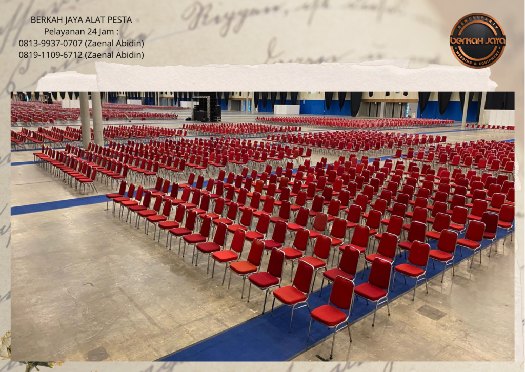 Rental Kursi Event Polos Area Jakarta Stok Banyak