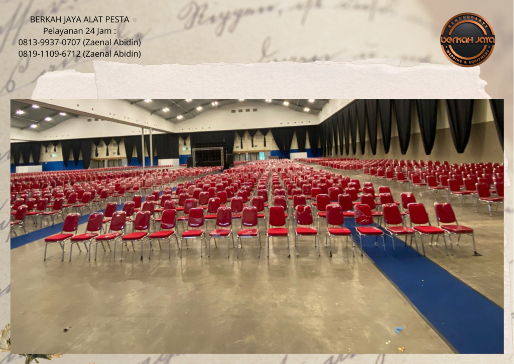 Rental Kursi Event Polos Area Jakarta Stok Banyak