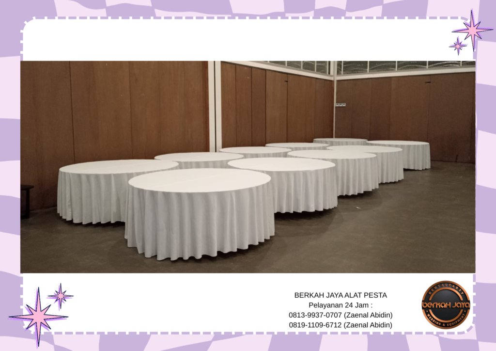Sewa Meja Event Bebagai Type Standar Dan VIP Area Jakarta Selatan