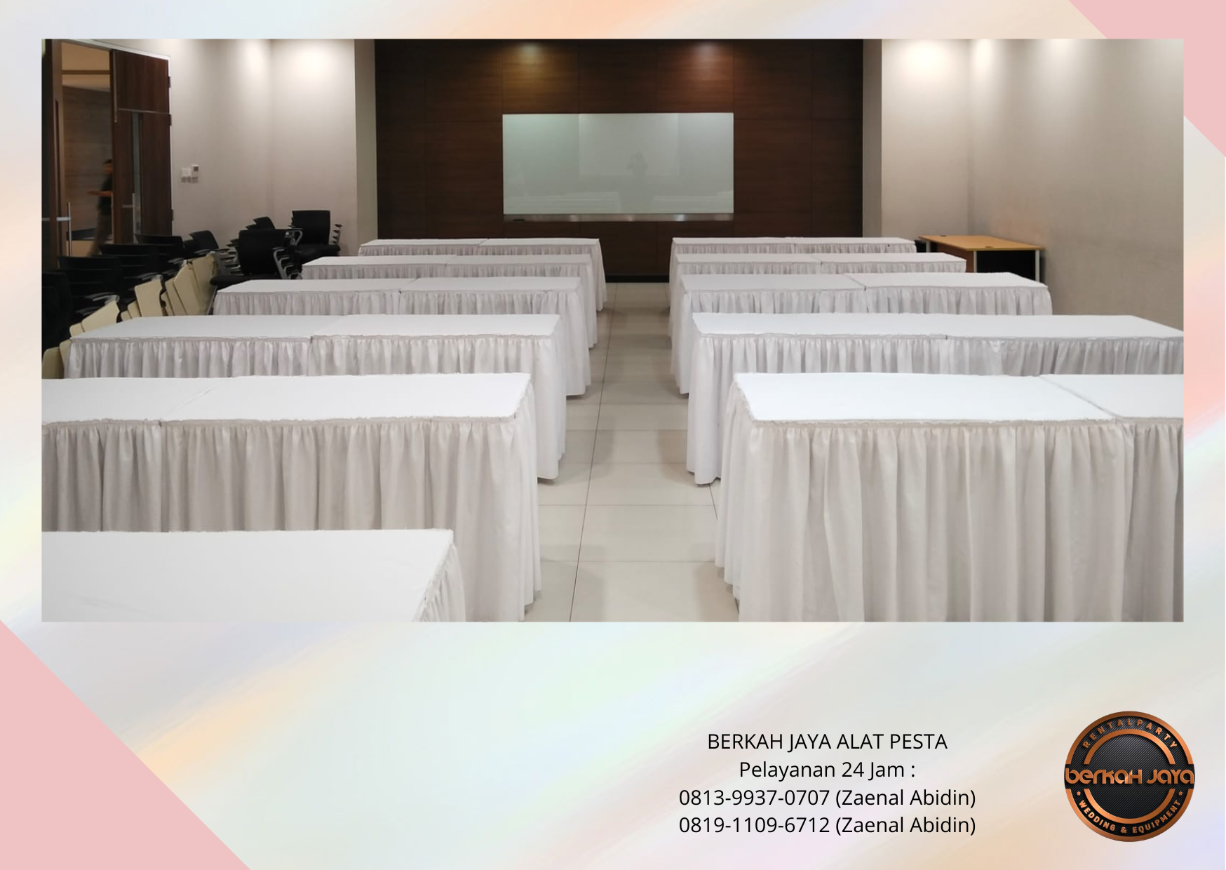 Sewa Meja Event Bebagai Type Standar Dan VIP Area Jakarta Selatan