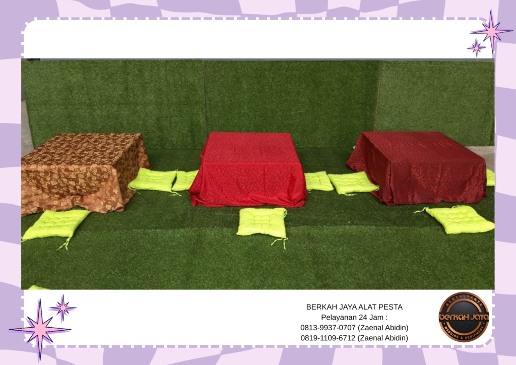 Sewa Meja Lesehan Untuk Bukber Ramadhan 2026 Area Jakarta