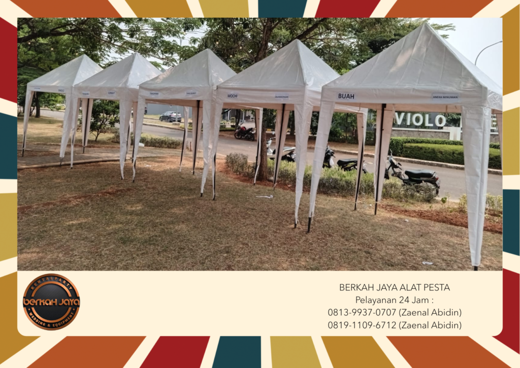 Sewa Tenda Bazar Ramadhan Aneka Ukuran Jakarta Selatan