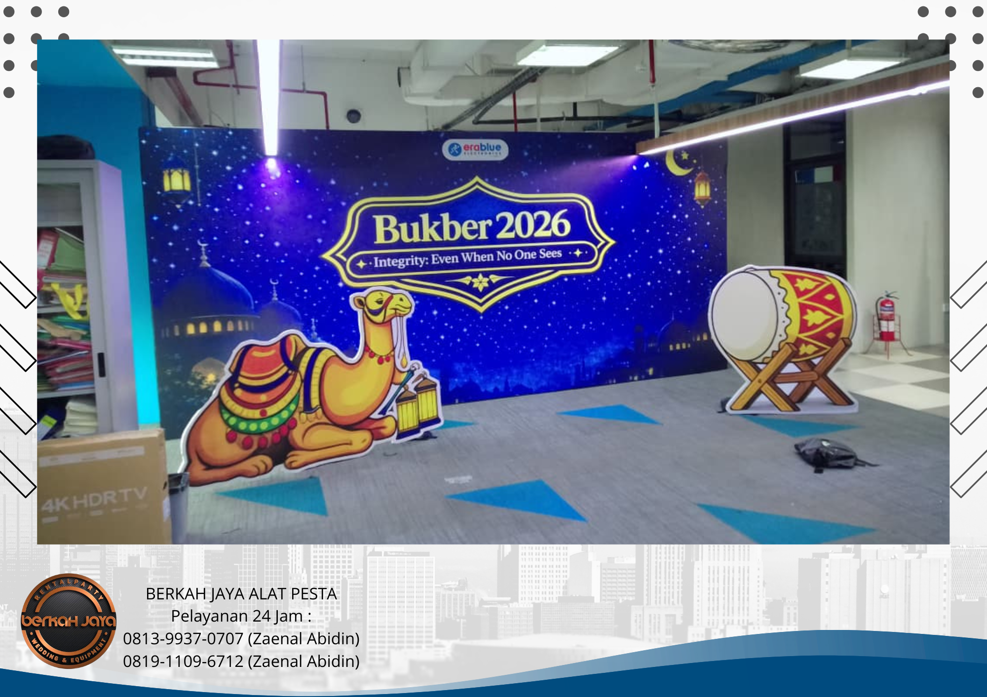 Jasa Sewa Backdrop Event Ramadhan Daerah Jakarta Siap Setting