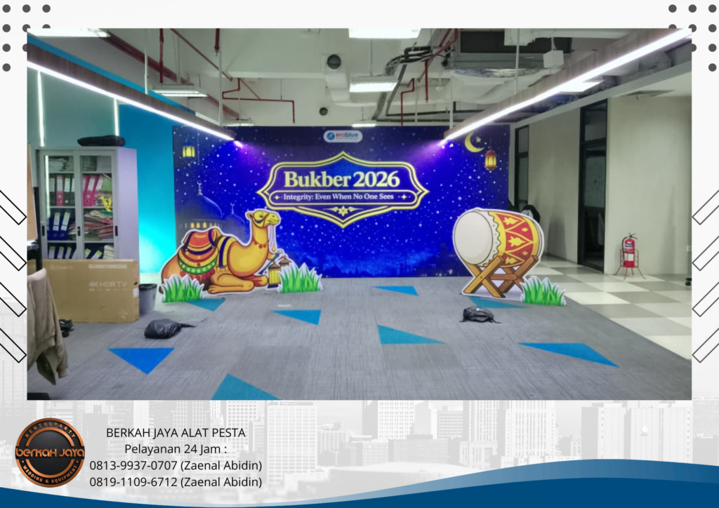 Jasa Sewa Backdrop Event Ramadhan Daerah Jakarta Siap Setting