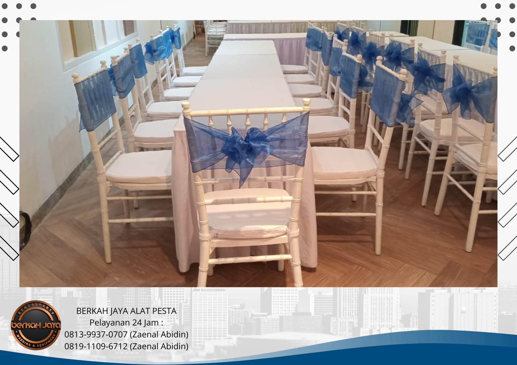 Sewa Kursi Tiffany Kayu Di Jakarta Selatan Berkualitas Kokoh