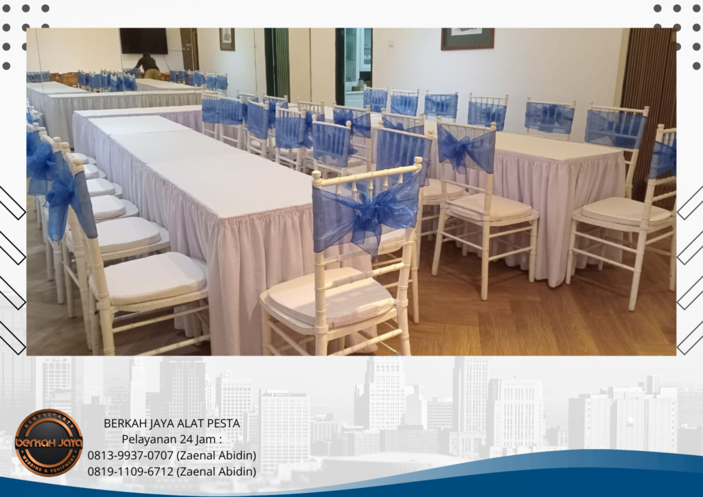 Sewa Kursi Tiffany Kayu Di Jakarta Selatan Berkualitas Kokoh