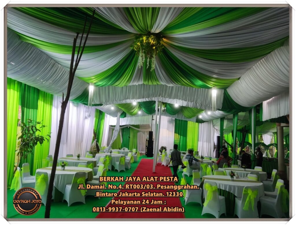 Jasa Sewa Tenda Untuk Acara Pernikahan Model Terbaru Di Jakarta