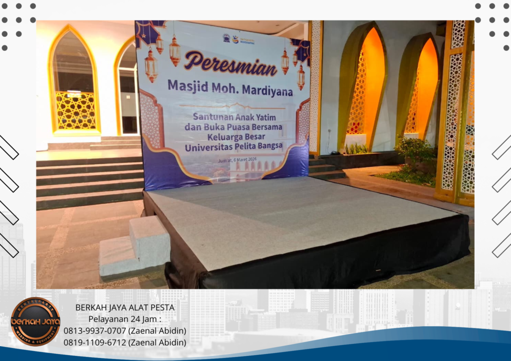 Sewa Backdrop Panggung Dan Tenda Jakarta Selatan