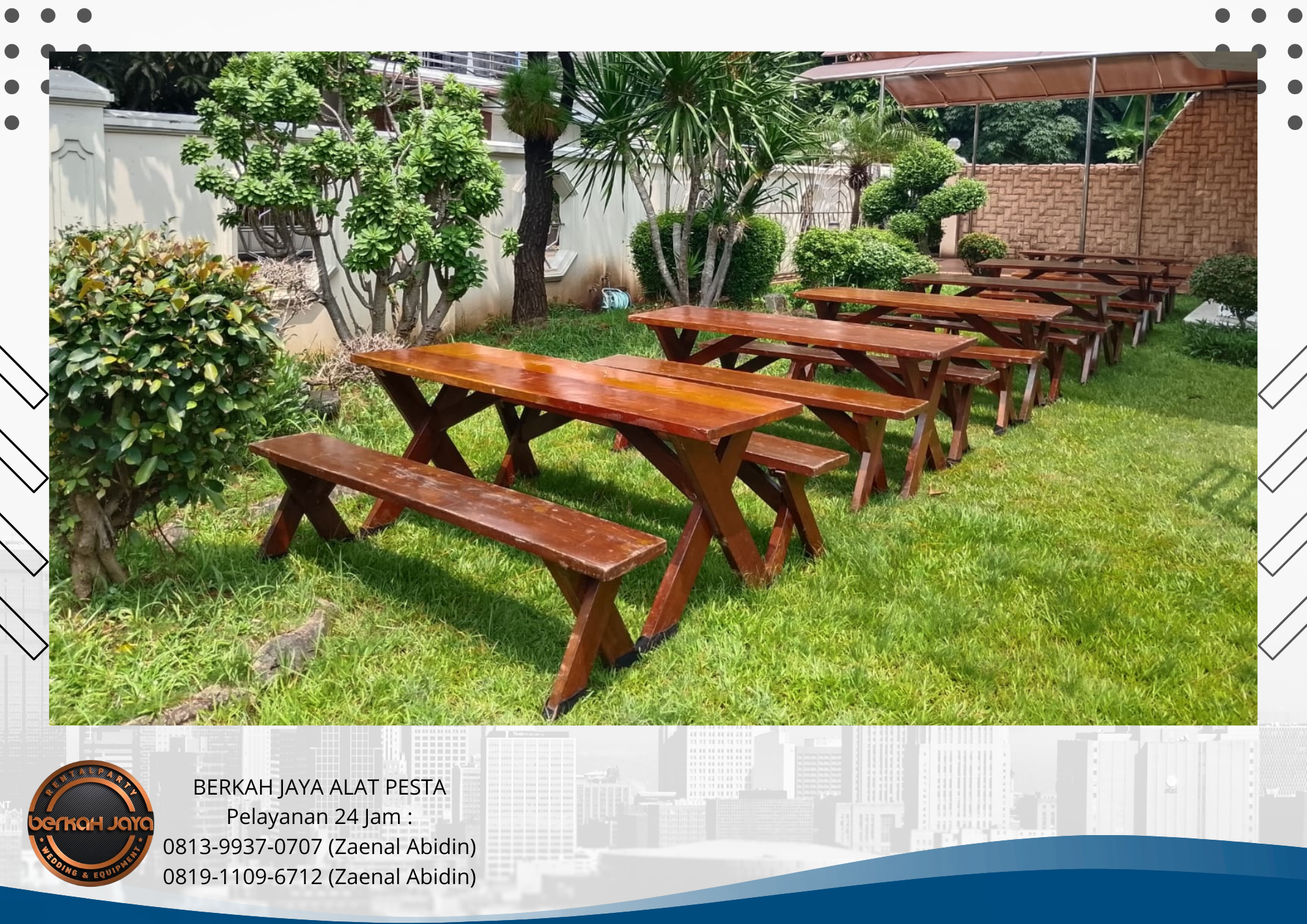 Sewa Bangku Taman Kaki Silang Area Jakarta Selatan Sewa Bangku Taman Kaki Silang Area Jakarta Selatan