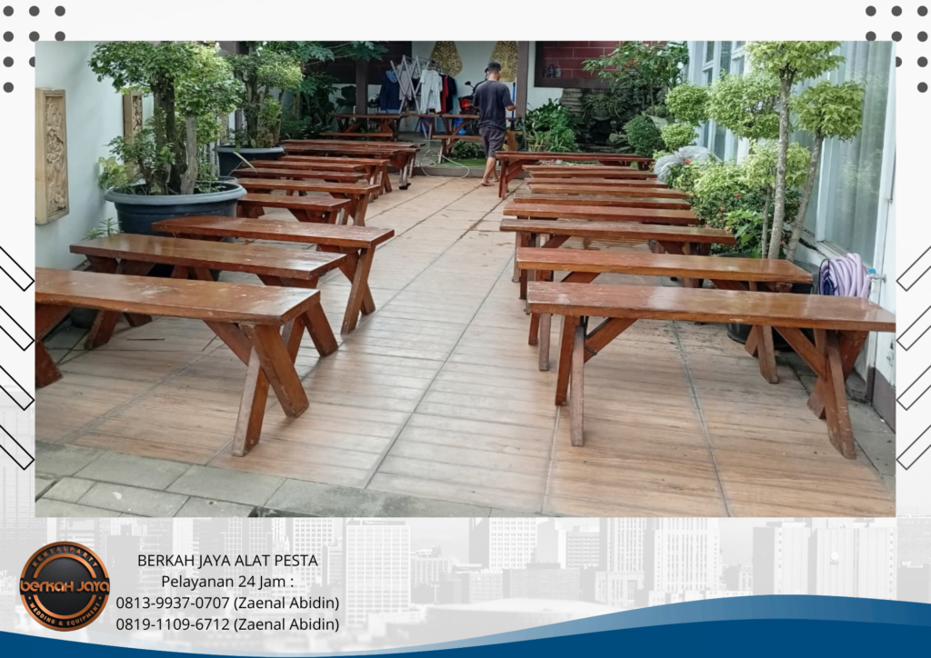 Sewa Bangku Taman Kaki Silang Area Jakarta Selatan