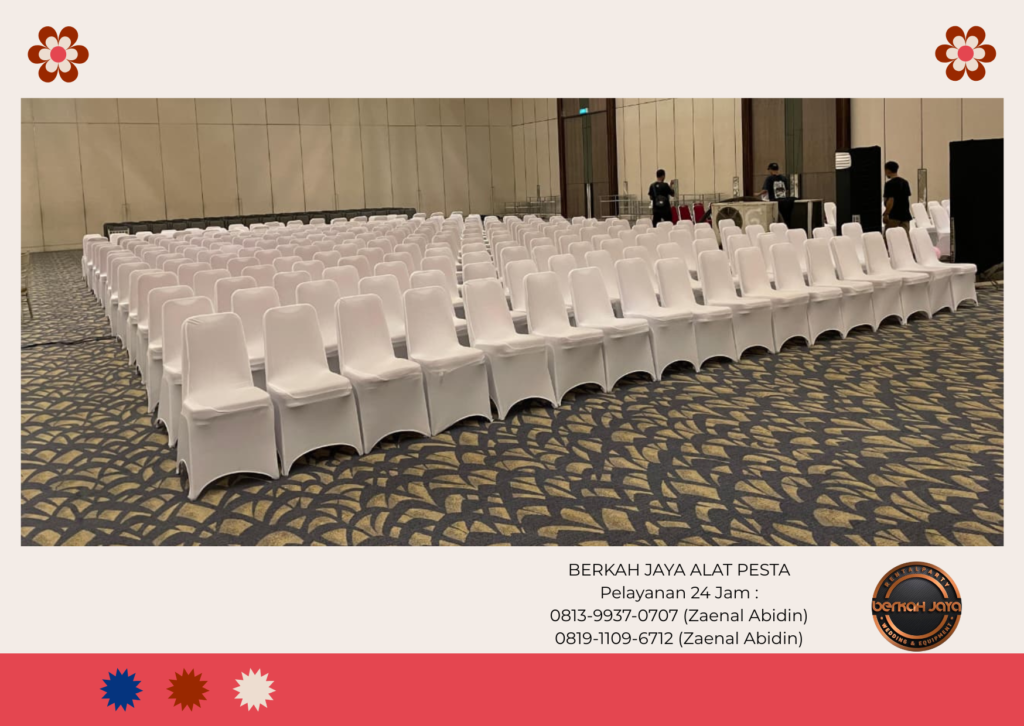 Sewa Kursi Event Polos Dan Bercover Area Jakarta Selatan