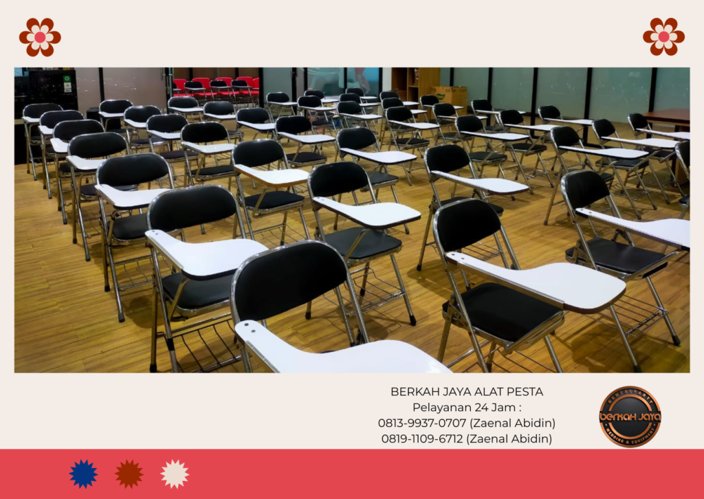 Sewa Kursi Kuliah Stainless Lipat Jakarta Selatan