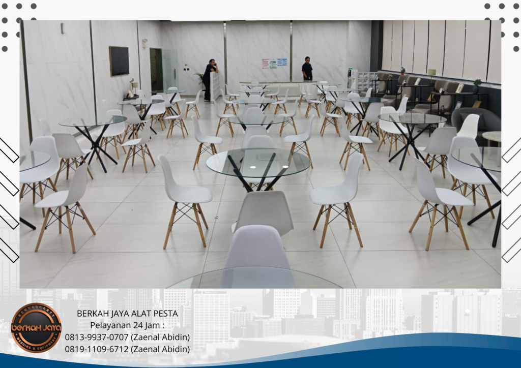 Sewa Kursi Scramble Dan Meja Kaca VIP Type Dealing Area Jakarta Selatan