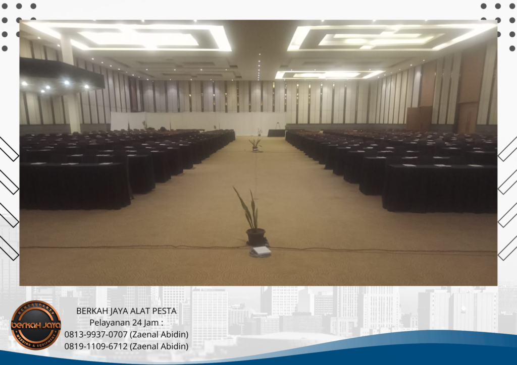 Sewa Meja IBM Dan Kursi Futura Event Hotel Santika Jakarta