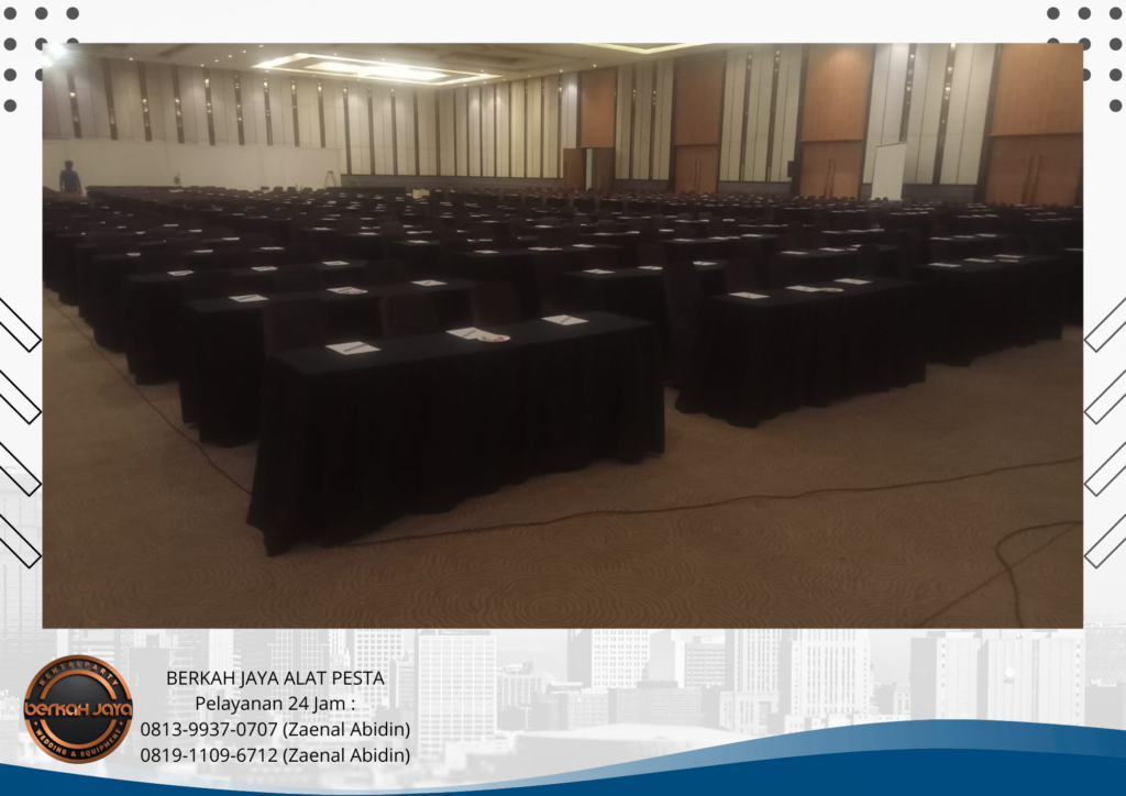 Sewa Meja IBM Dan Kursi Futura Event Hotel Santika Jakarta