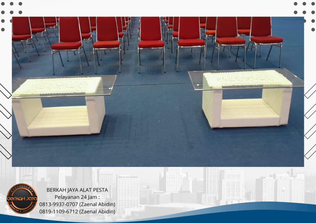 Sewa Meja VIP Kaca Daerah Jakarta Selatan Kualitas Terbaik